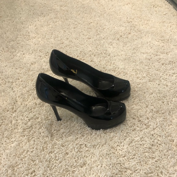 YSL patent black Tribtoo Pump size 38.5 - Picture 2 of 4